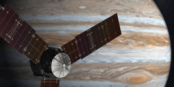 Juno è la prima sonda che arriva nell’orbita di Giove juno nasa