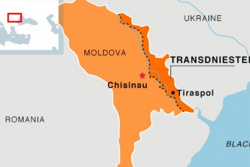 Le sfide del popolo musulmano in Moldova Mappa della Moldova