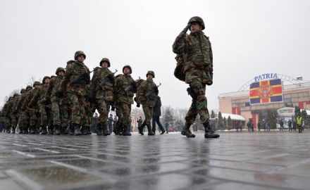 Sfilata dell'esercito moldavo
