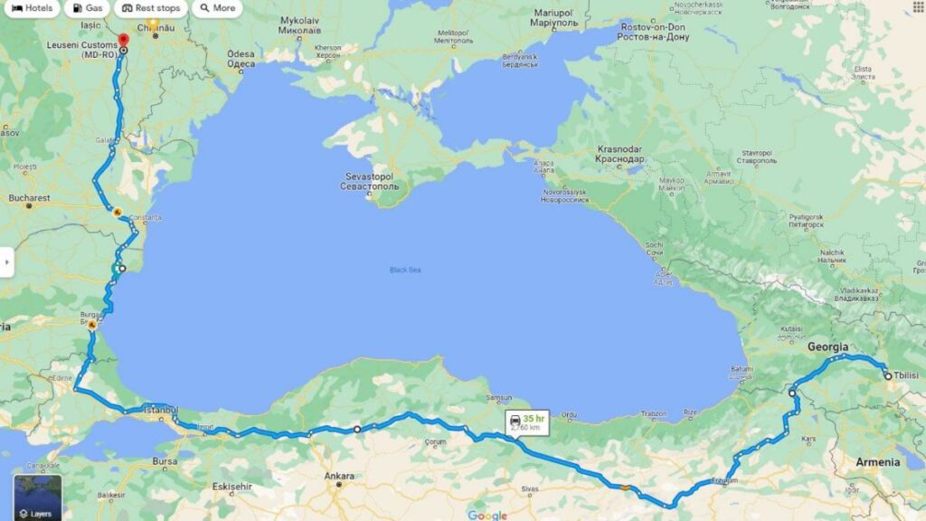 Due corridoi verdi per gli operatori di trasporto moldavi bloccati in Russia e Bielorussia Corridoi verdi