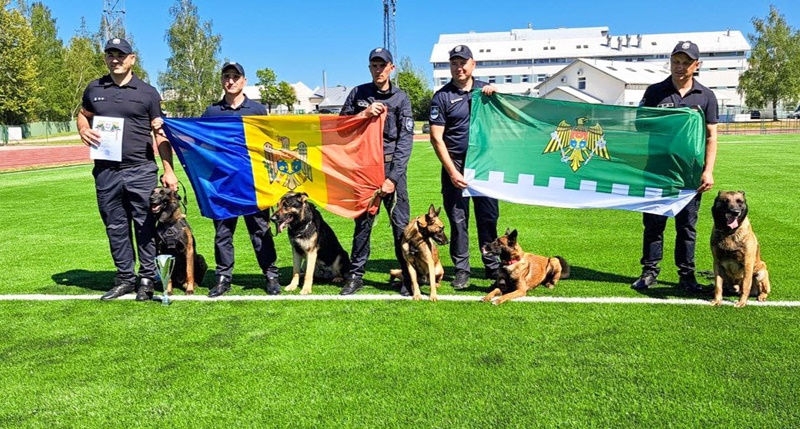 Bronzo ai cinologi moldavi in un concorso internazionale in Lettonia