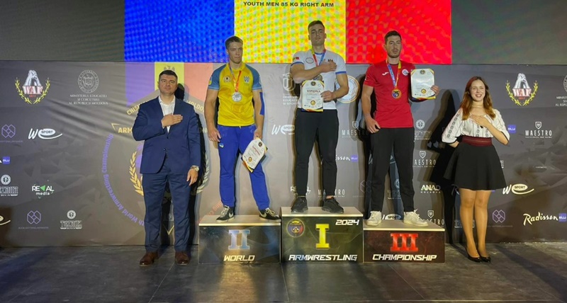 La Moldova ha brillato al Campionato mondiale di braccio di ferro a Chisinau