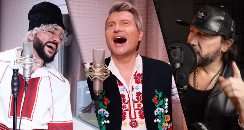 I russi Kirkorov, Baskov e Stas Mihailov hanno cantato Il mio cuore è la Moldova