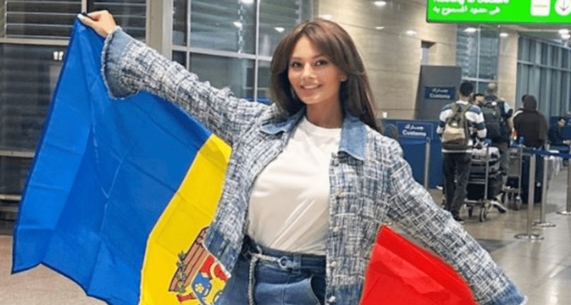Miss Universo, la moldava Olga Fedosenco è arrivata al Cairo