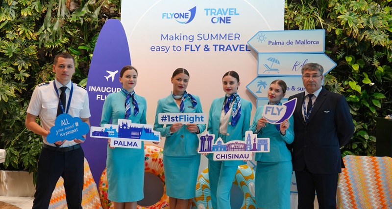 FlyOne lancia il volo diretto Chisinau – Palma di Maiorca